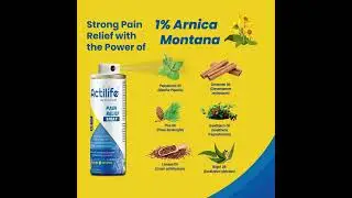 Actilife Pain Relief Spray