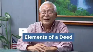 Elements of a Deed - Abe Lee Seminars Sessions