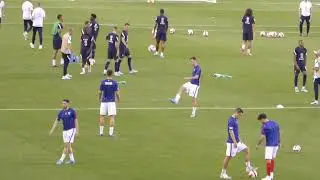 Aurelien Tchouam&eacute;ni ● Christopher Nkunku ● Lucas Digne ● Croatia vs France ● Nations League 2022