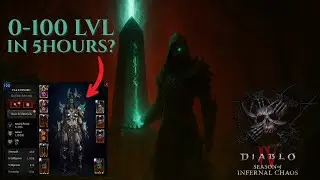 The FASTEST Way to Level in Diablo 4 Season 10 (0-100 in 5 Hours)