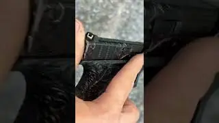 Glock custom hand-engraved