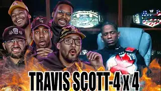 Реакция/обзор музыкального клипа Travis Scott-4 X 4