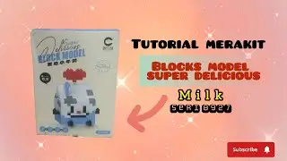 HOW TO BUILD BLOCKS MODEL SUPER DELICIOUS MILK CODE 8927 | TUTORIAL MERAKIT BLOCKS MODEL SERI MILK