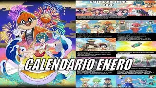 📆 CALENDARIO + EVENTOS, JOYAS, COMPIS PARA ENERO 2026💎📆 - POKEMON MASTERS EX