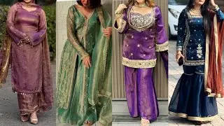 💯💥 Shimmer suit designs latest party wear || Shimmer suit ideas