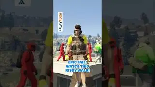 Epic Fail! Watch This Risky Walk!