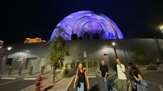 Inside the Las Vegas  mind blowing sphere  for The u2 residency #u2uvsphere #lasvegasattractions