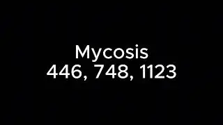Mycosis Fungus Infection Frequency Sound Healing Rife Hz