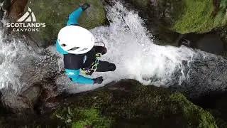 Dollar Glen: Spring rush canyoning adventure, Clackmannanshire, Scotland #travel #scotlandscanyons