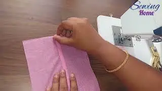 Mock French seam/types of seams/Fashion Designing course