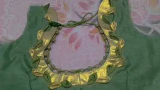 New design fancy blouse veri easy @d.vlearning