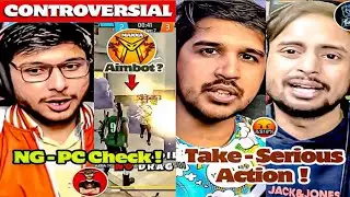 NG - PC Check, Maxxa Using Aimbot? 😱|| RG, Desi Gamer - Take Action!🙏II White444 - Back! 💯|| Again