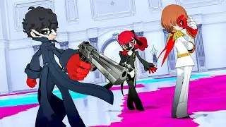 Persona 5 Tactica Repaint Your Heart - Final Boss & Ending (Kasumi & Akechi DLC)