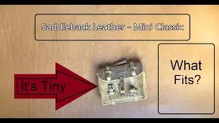 Saddleback Leather Mini Classic Bag - What Fits? - ASMR - What's in my Bag