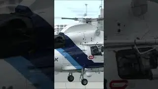 Airbus Helicopters AS365:565 JA67NH Landing 3   HD 720p #東京ヘリポート #automobile #rjti #オールニッポンヘリコプター