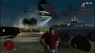 GTA San Andreas | San Fierro & Las Venturas Crazy Rampage + Twelve Star Wanted Level Escape #6