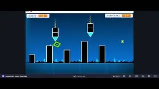 rosie plays geomtry dash