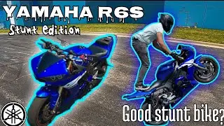 Yamaha r6s stunt bike review #yamaha #r6s #r6 #stuntride #review #motovlog