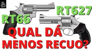 Revolver com COMPENSADOR d&aacute; menos RECUO? RT66 x RT627 #shotcast #resenhadasarmas #cortesshotcast