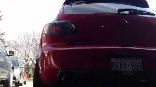 2.3L Mazda3, Vibrant Header, Magnaflow Catback Exhaust