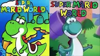 Super Mario World: Donut Plains (Map Screen) Mashup (Original + Cartoon)