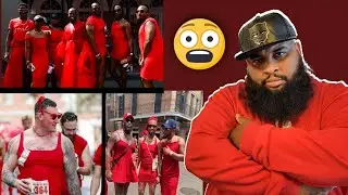 We Need To Talk About these Men In Louisiana Wearing Red dresses. The 