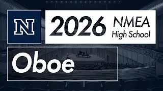 2026 NMEA All-State Percussion Excerpt | Oboe | Technical | Ferling no. 30