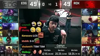 ROX vs EDG Game 2 | 2016 Worlds Quarterfinals | Twitch VOD with Chat