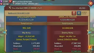 Lords Mobile - MYTHIC CHAMPION PLATE ON THE 770 ACCOUNT, RALLIES, AND MORE!