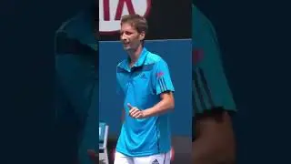 Ball kid smacked in face by Mayer return at 2022 Australian Open😱   Eurosport Tennis   #shorts