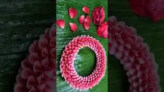 Rose Petals Garland/rose petals garland for hair/#shorts/#youtubeshorts /#inshort/#viral/#trending /