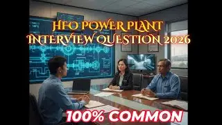 HFO Power Plant Interview: 10 Advanced Questions on Fuel Treatment & Wartsila Engines (2026) #hfo