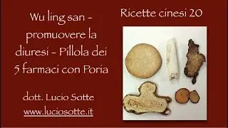 Farmaci cinesi 20 - Wu ling san - promuovere la diuresi