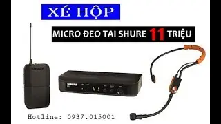 Micro đeo tai Shure BLX14A/SM31FH ch&iacute;nh h&atilde;ng USA