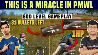 MORPH Team Frenzy Did a Miracle In PMWL | 31 Bullets and 1 HP Left | God Level GamePlay by Frenzy
