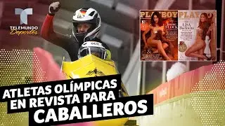 Atletas ol&iacute;mpicas en portada de revista para caballeros | Telemundo Deportes