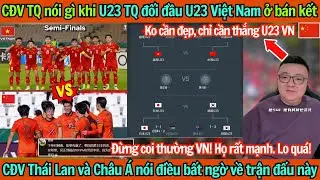 CĐV TQ nói gì khi U23 TQ đối đầu U23 Việt Nam ở bán kết. CĐV Châu Á nói điều bất ngờ về trận đấu này