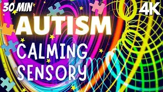 4k-Autism Calming Music Colorful and Engaging Visuals