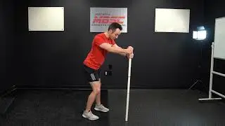 Golf Posture Pelvic Rotation with PVC