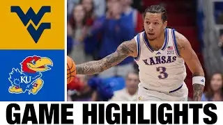 #22 Kansas vs West Virginia Highlights | Men's Basketball | College Basketball 2025