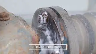 Anti-Rust Lubricant Spray Test Effect  #antirust  #lubricant  #spray