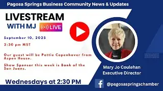 MJ Live - Guest Pattie Copenhaver
