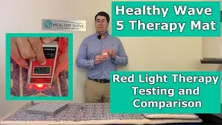Healthy Wave 5 Therapy PEMF Mat - Red Light Therapy Testing and Comparison