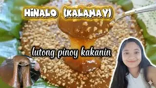 Hinalo kalamay lutong Pinoy kakanin 