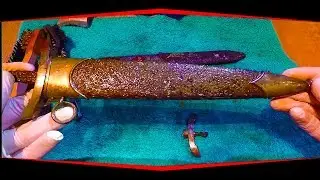 🍀SA Dolch und HJ Messer Entrosten mit destilliertem Wasser Part-2🍀