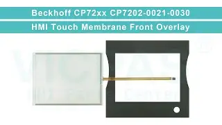 CP7202-0021-0030 Beckhoff CP72xx Touchscreen Protective Film Replacement