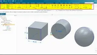Solid Edge Lesson:1 Drawing Basic 3D Shapes