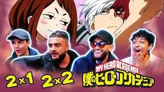 SPORTS TOURNAMENT BEGINS!!! | My Hero Academia 2x1 & 2x2 | FIRST TIME REACTION