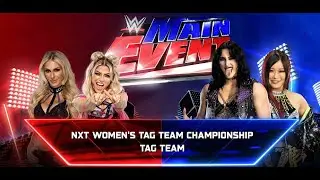 WWE 2K25 - Charlotte & Alexa Bliss vs Rhea Ripley & Iyo sky at Main Event [4K 60FPS PC]