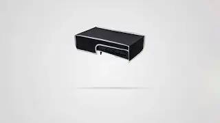 Mcbazel Horizontal Dust Cover with White Line for PS5 Slim Game Console